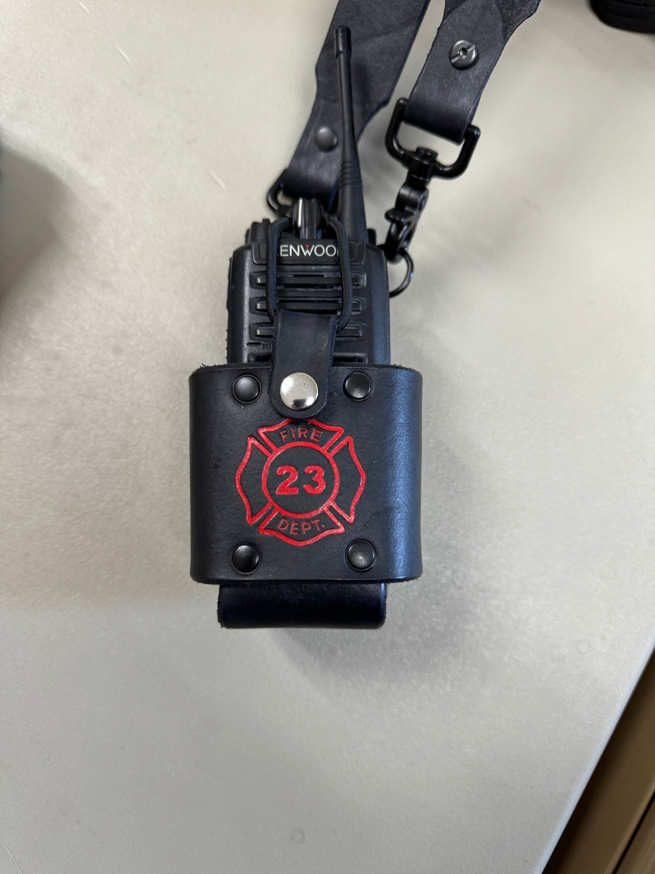Firefighter Radio Holster / Radio Holder