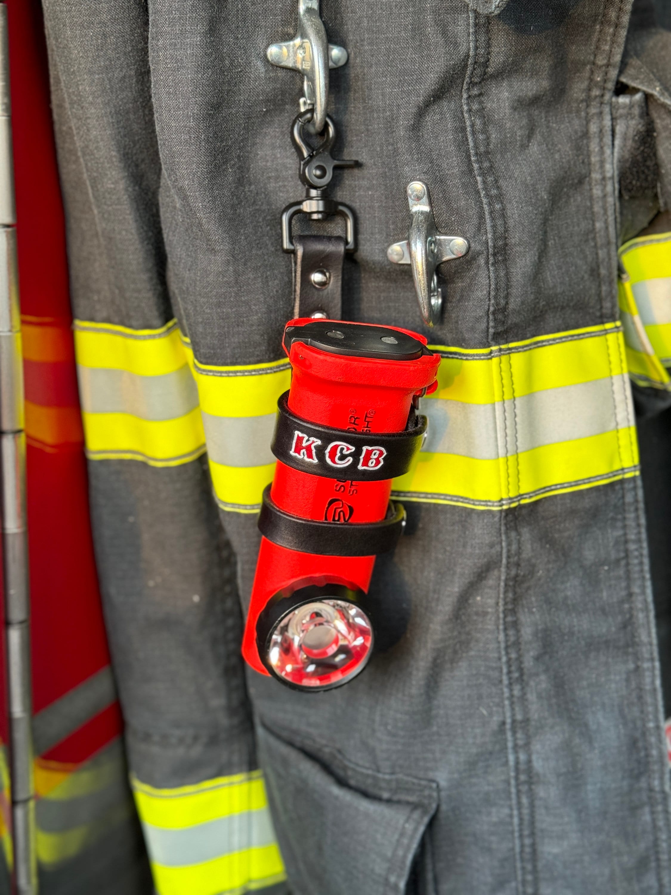 Firefighter Flashlight Holder - Inverted Flashlight Holder