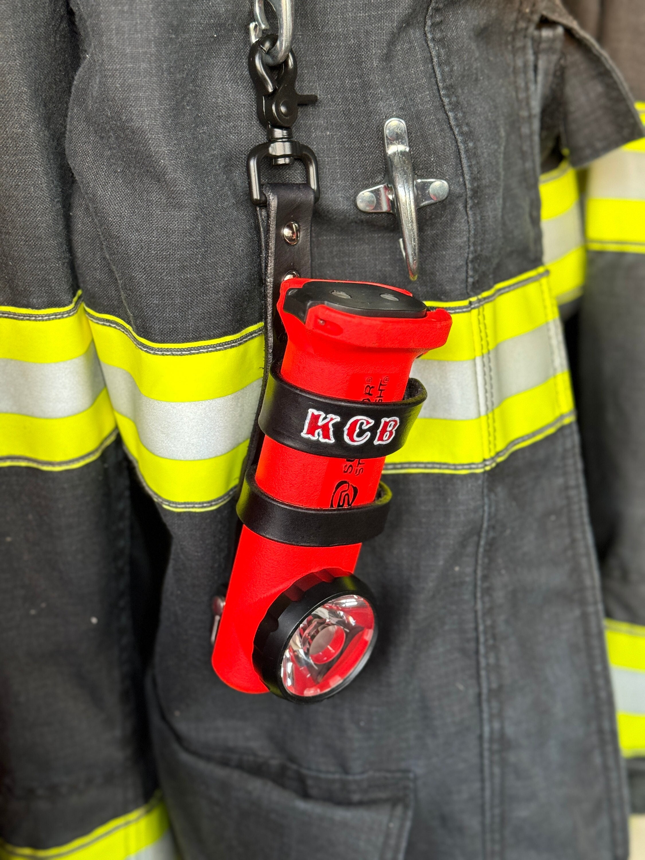 Firefighter Flashlight Holder - Inverted Flashlight Holder