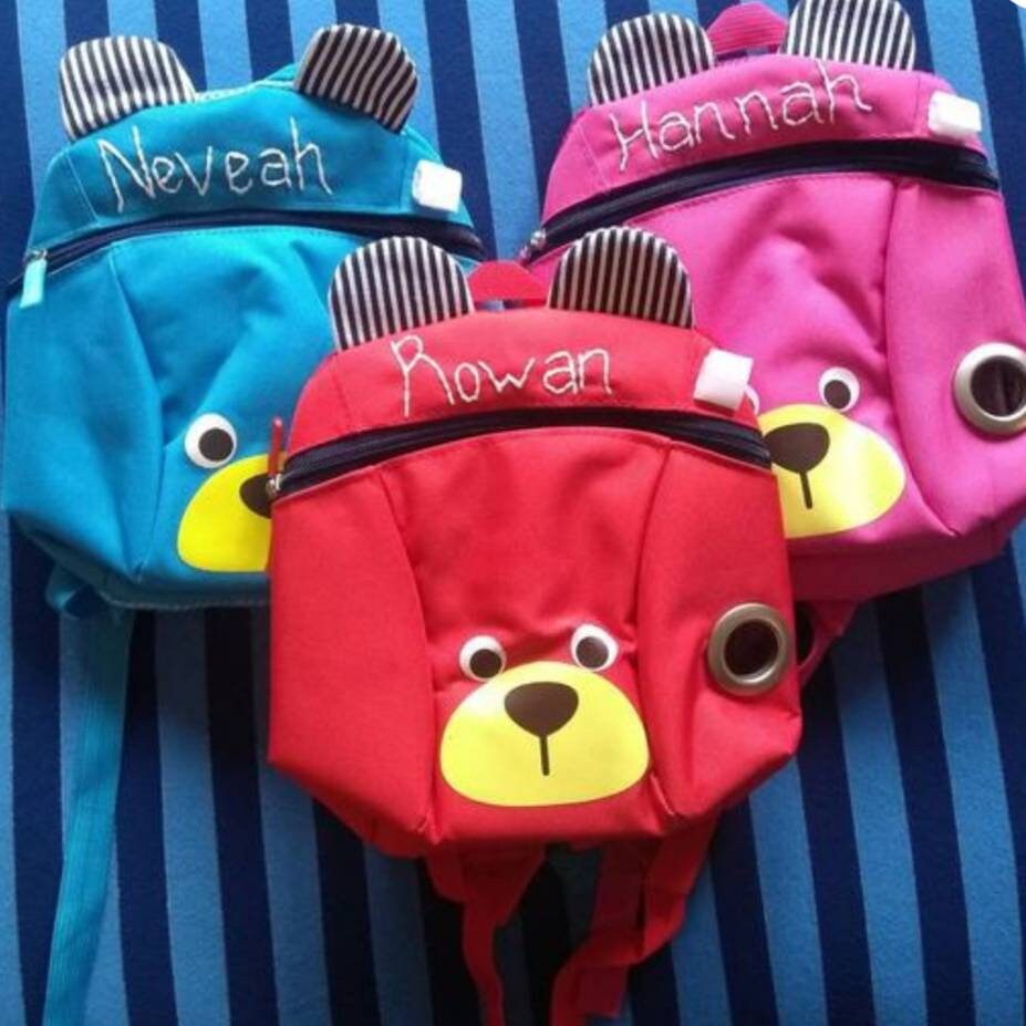 Pink Bear Backpack Modified for Feeding Tube G Tube J Tube Etsy