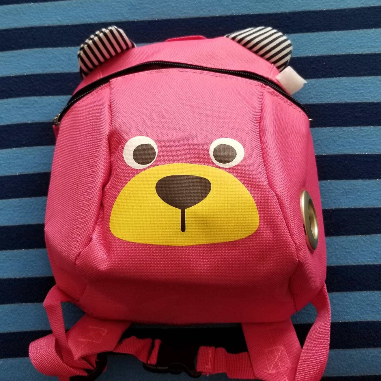 Pink Bear Backpack Modified for Feeding Tube G Tube J Tube Etsy