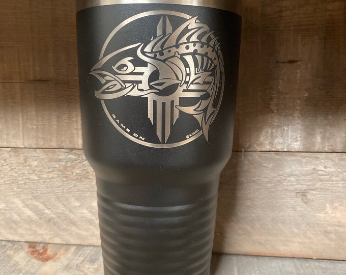 New Mexico Game On 30oz tumbler- elk or deer