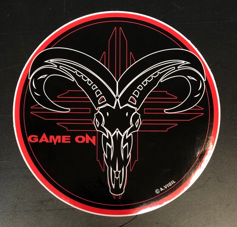 New Mexico Aoudad/barbary Sheep. GAME ON Decal Large Etsy