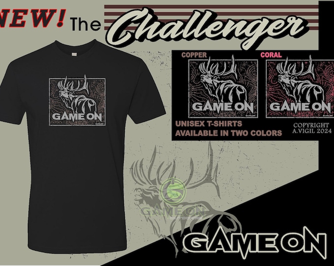 The Challenger Bull Elk T-shirt