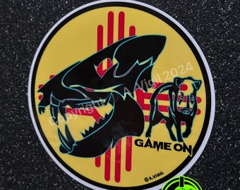 GAME ON Javelina decal in a 6” or 3.5” decal.