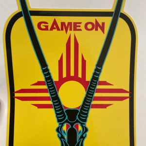 New Mexico Oryx GAME ON decal large image 1