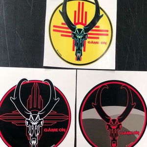 GAME ON pronghorn Antelope decal- large