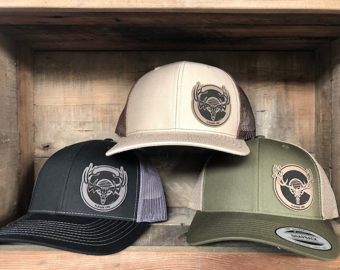 Game On COLORADO bull elk or mule deer buck (snap back hat)