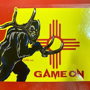 Sasquatch shed hunter -     GAME ON 6&quot; decal