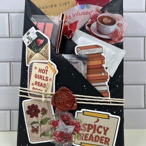 Blind Date with a Book - Bookish Gifts - Book Lover Gifts - Personalized Book -Spicy Romance Book - Romance Sci Fi Fantasy - Booktok-Horror