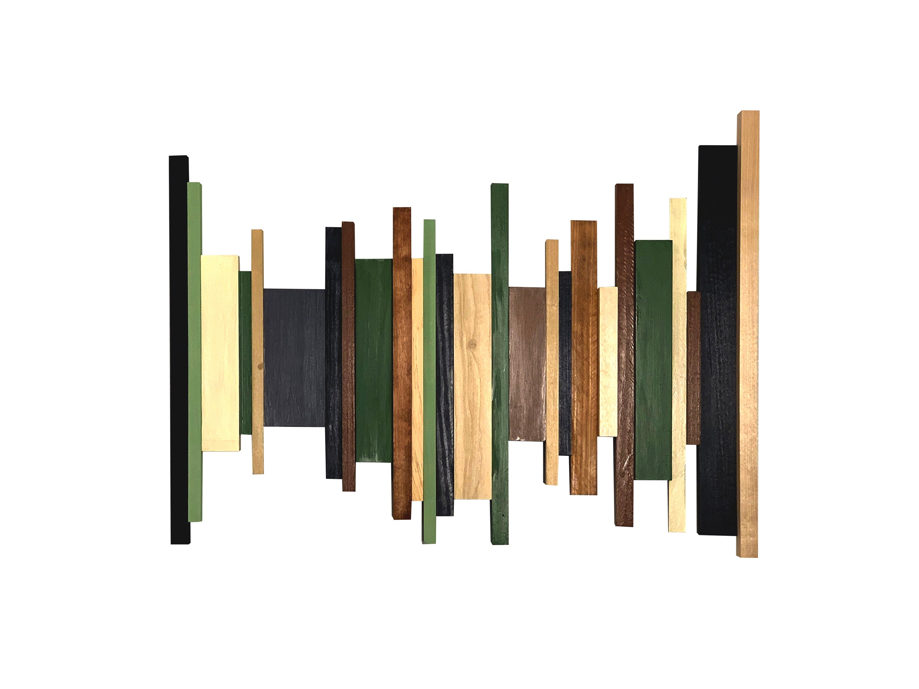 Decoración de la pared de madera impresiones de arte de la | Etsy