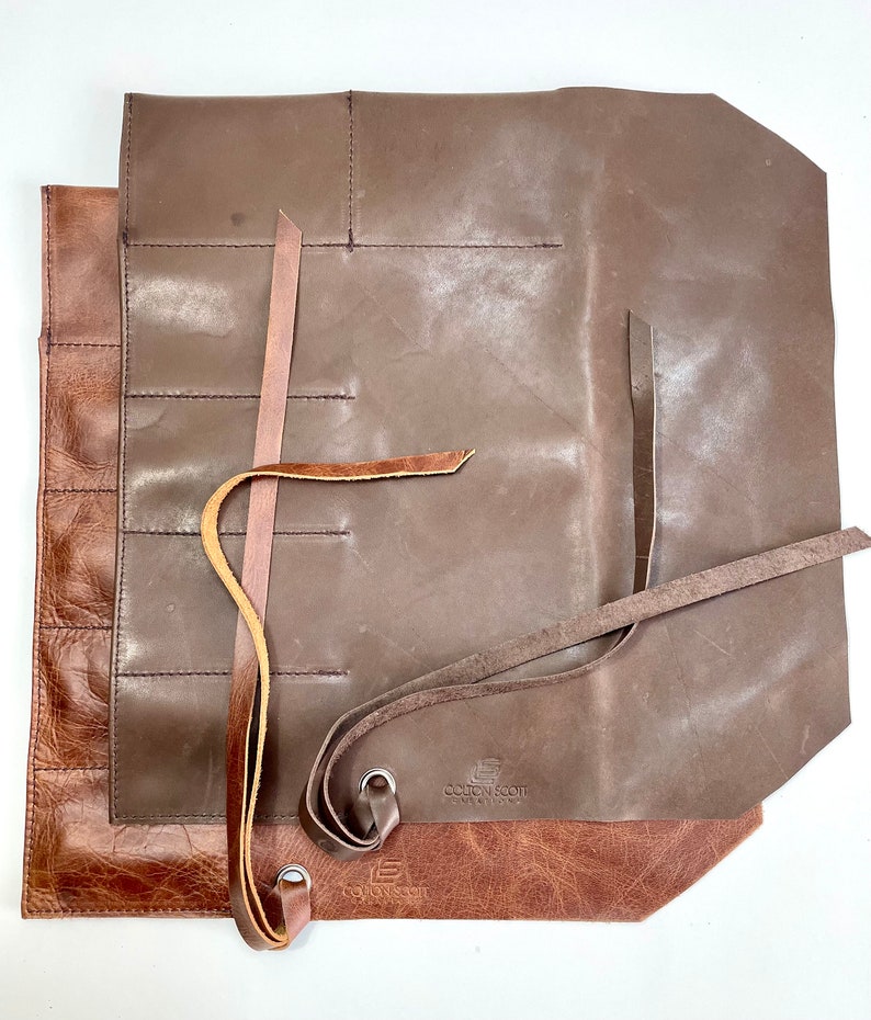 Genuine Leather Cigar Pouch, Cigar case, Organizer, Holder, Handmade, Personalized, Leather Cigar Accessories, Brown, Whiskey, Cigar Holder image 9