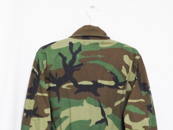 Vintage Army Military Camouflage Jacket - image 5