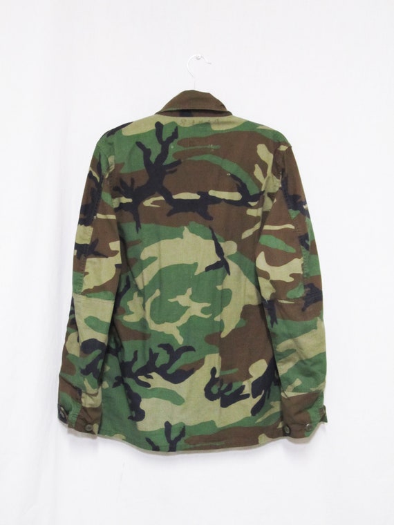 Vintage Army Military Camouflage Jacket - image 4