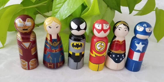 iron man peg doll