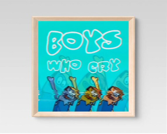 Boys Who Cry JPG Spongebob Poster Instant Digital Download | Etsy