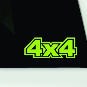 4x4 truck sticker | 4x4 vehicle sticker | 4x4 vinyl truck decal | 4x4 vehicle truck sticker decal | 4x4 vinyl decal