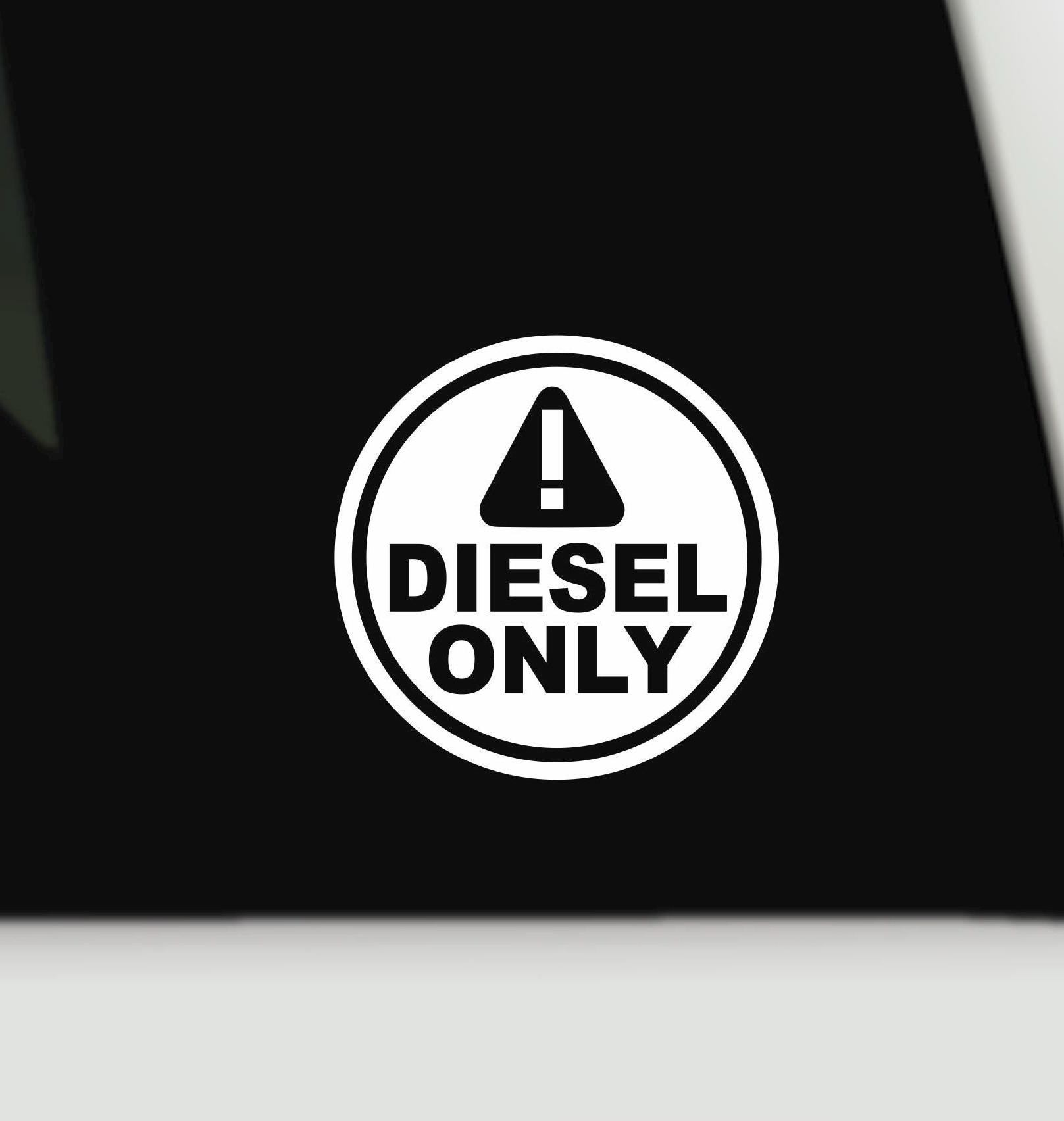 diesel dロゴ 85cm Diesel Only Decal - Fuel Cap Waterproof Sticker - Etsy