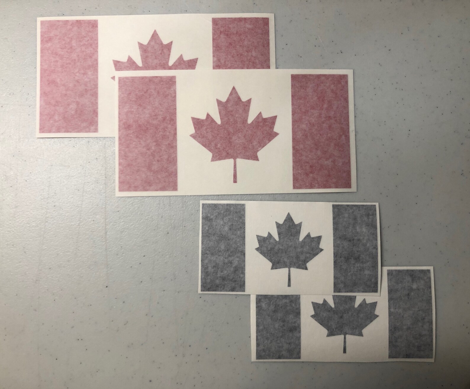 Canada Flag Vinyl Decal Sticker Canada Flag Symbol Etsy
