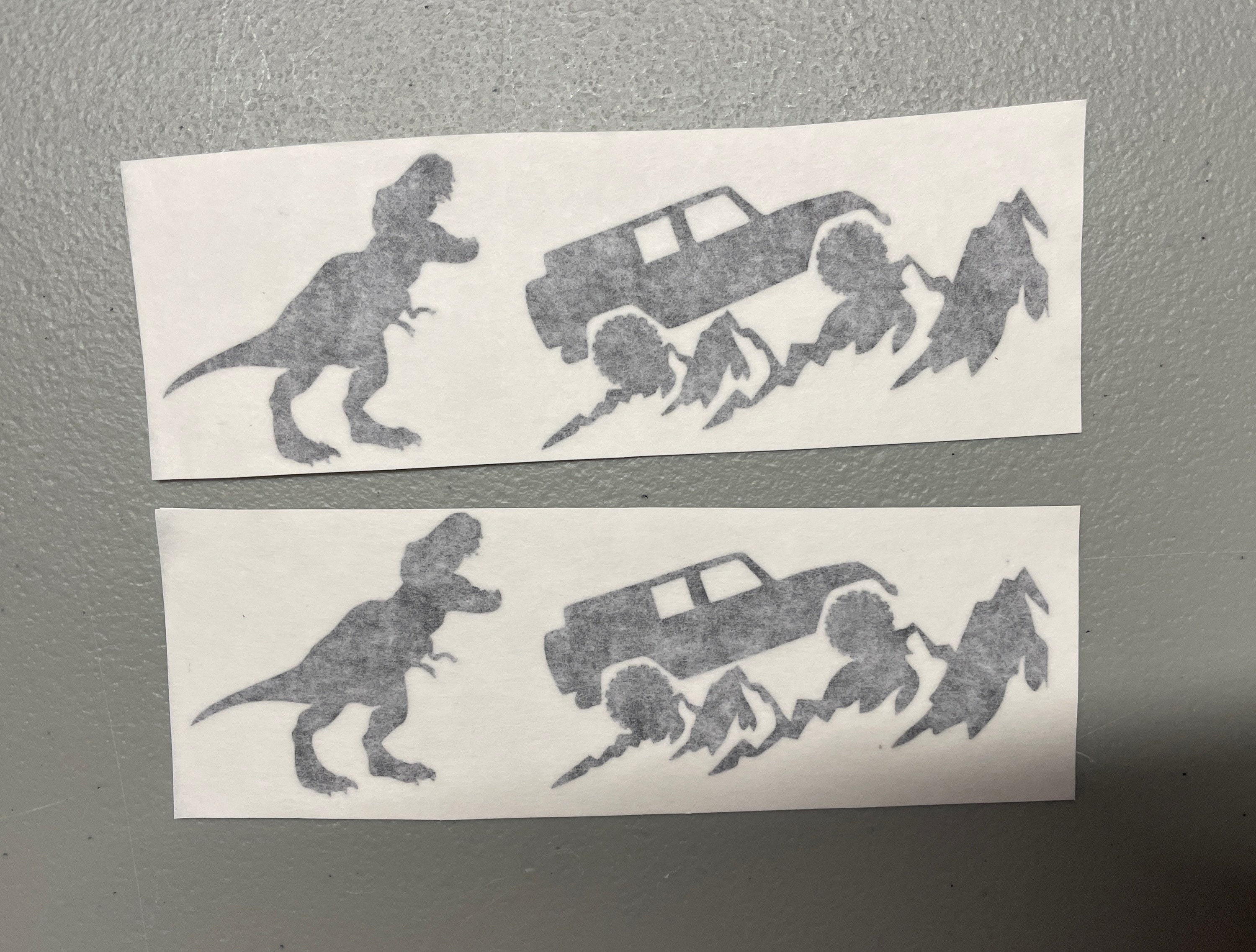 JB Print Dinosaur Illustrations Vinyl Decal Sticker Car Waterproof Car  Decal Bumper Sticker 5