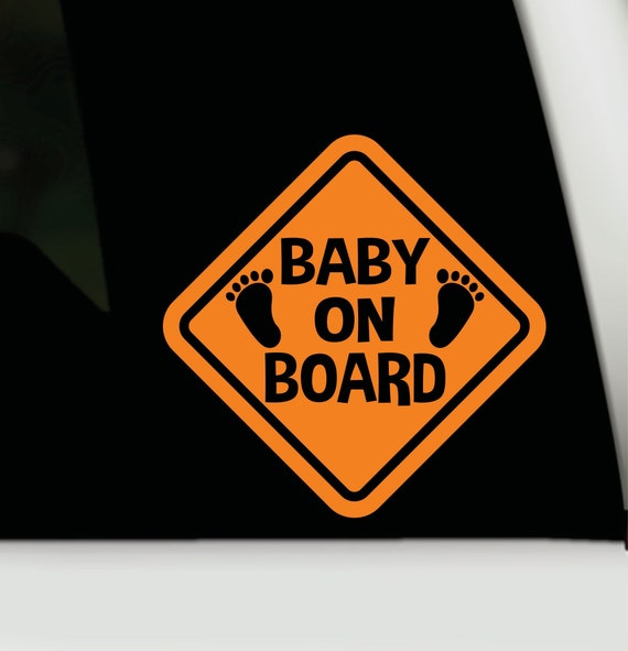 Sticker Bébé à bord ! Signalétique - Stickers Bébé à bord - The
