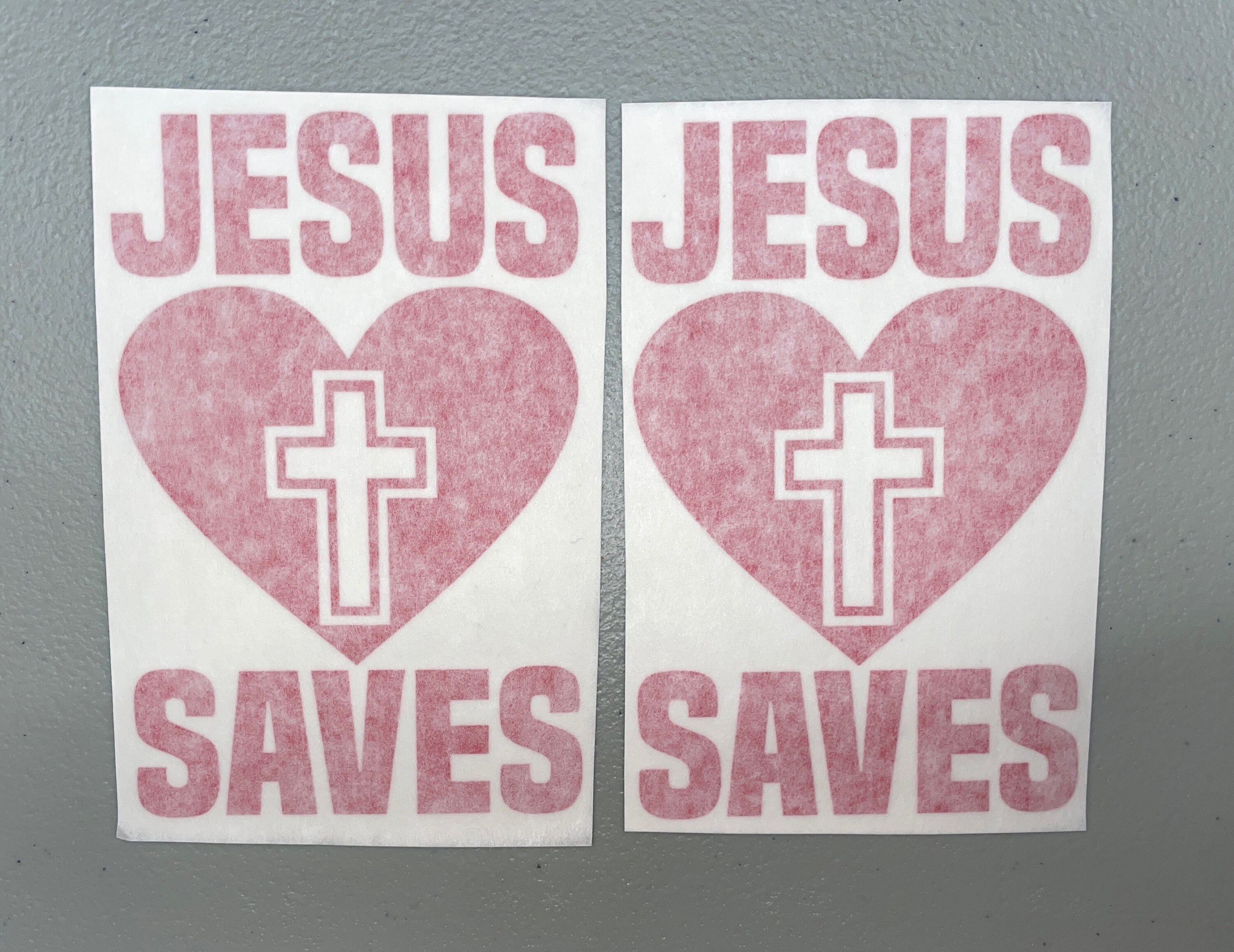 Adesivi Auto Cristiani Con Gesù | Decalcomanie In Vinile Per Auto, Finestre O Laptop 13,5x11,2 Cm - 3