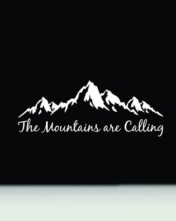 Mountain View | Vinyl Sticker Mountain View | Vinyl Sticker