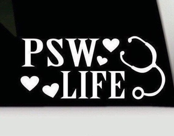 PSW Bumper Sticker PSW Vinyl Car Truck Decal Sticker | Etsy