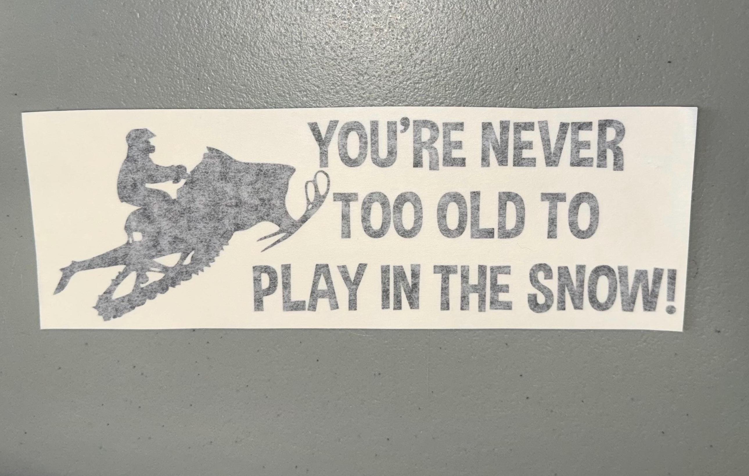 Sticker Vintage Transitalia Sleddog Race '92 - Autocollant D'origine Italie