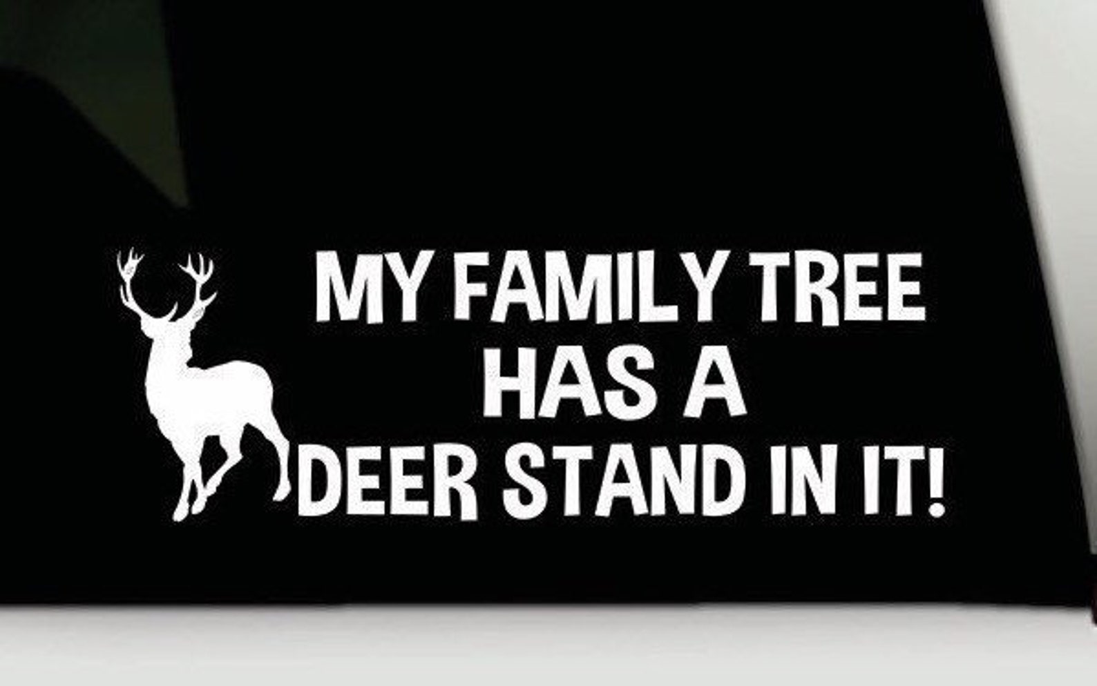 Funny Hunting Vinyl Decal Funny Hunting Bumper Sticker Etsy