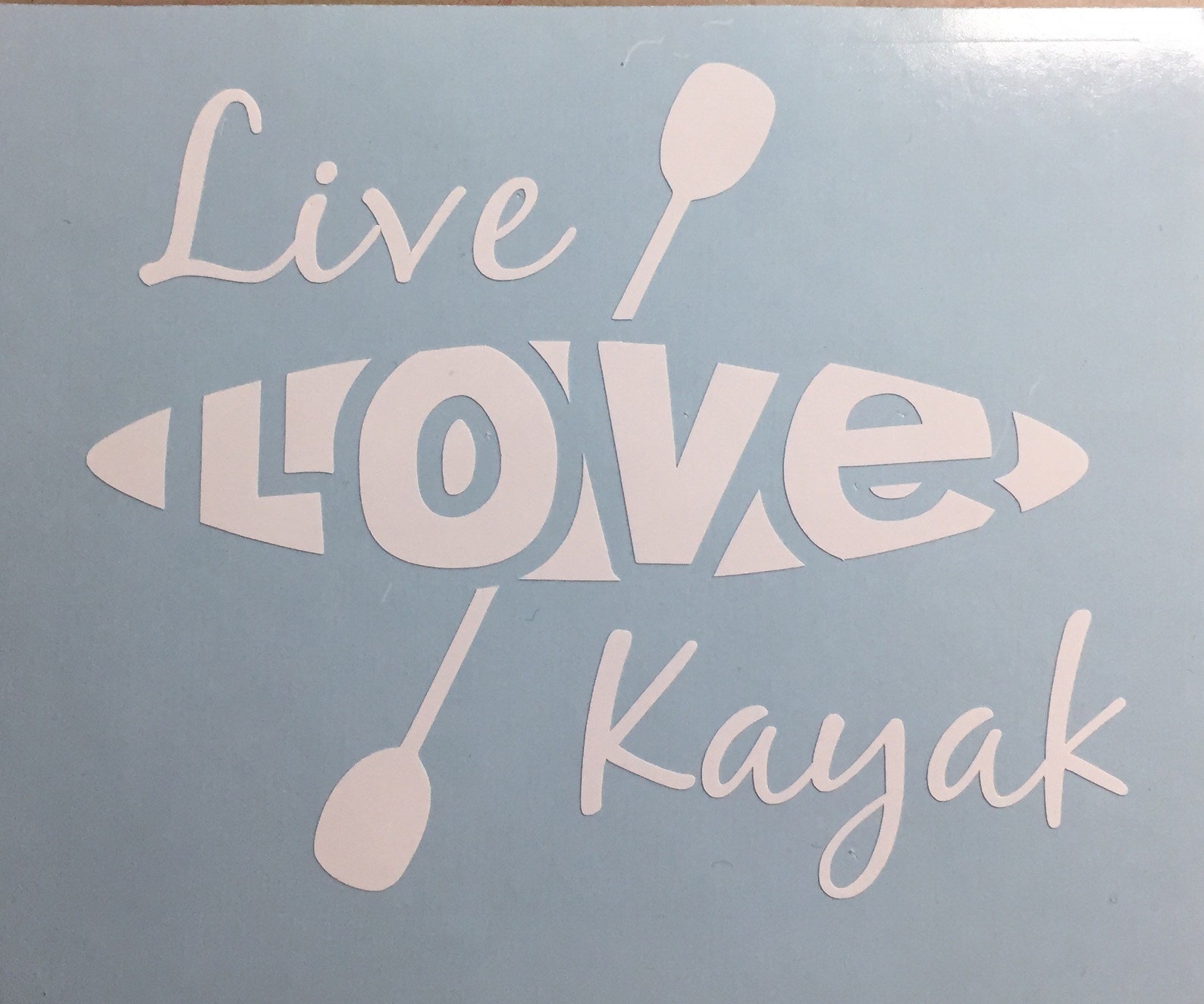 Kayak Bumper Sticker Kayak Car Sticker Kayak Sticker Etsy