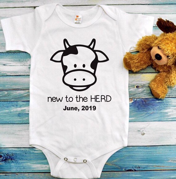 new to the herd onesie