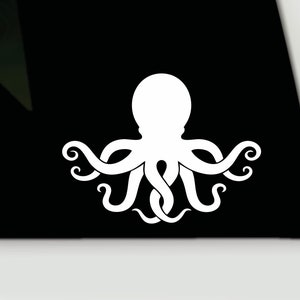 Octopus vinyl decal sticker | Octopus window bumper sticker | Octopus tentacles vinyl car truck decal sticker | Octopus laptop decal sticker
