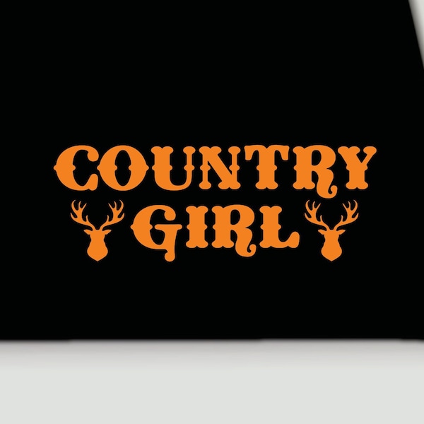 Hunting bumper sticker | hunting vinyl decal | country girl bumper sticker | country girl decal | hunting theme sticker