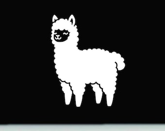 Adesivo in vinile impermeabile con lama / Adesivo per finestrino auto/camion con lama o alpaca / Adesivo paraurti con lama / Adesivo lama