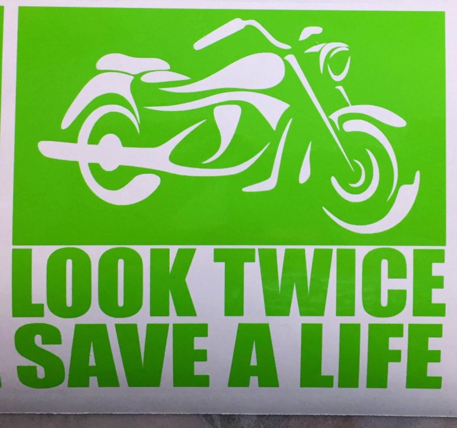 look twice save a life