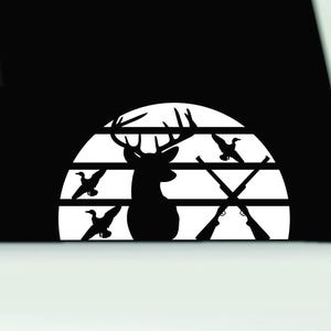 Deer Bumper Sticker | Deer Vinyl Decal | Deer Vinyl Sticker | Hunting Sticker | Duck hunting decal