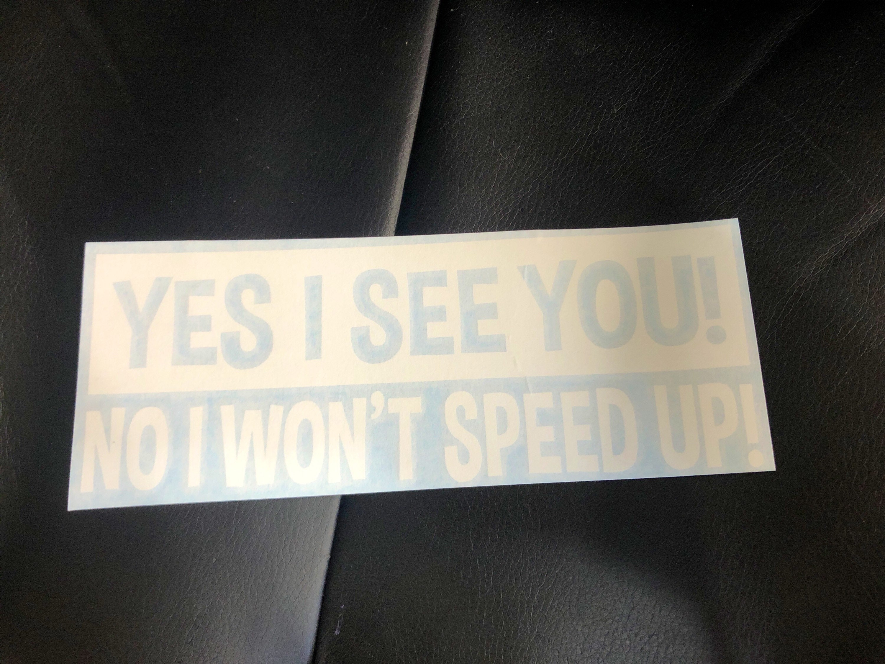 Funny Bumper Sticker Tailgating Bumper Sticker Funny Truck Etsy