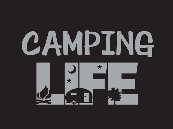 Camping Life Decal Camping Life Sticker Camping Decal Etsy Camping Life Decal Camping Life Sticker Camping Decal Etsy