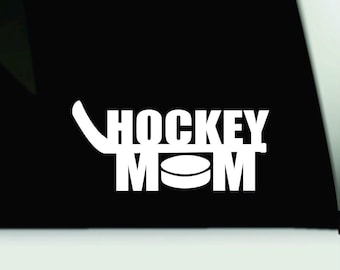 Hockey Mom Car Sticker | Hockey Mom Sticker | Hockey Mom Bumper Sticker | Hockey Mom | Hockey Mom Vinyl Decal | Laptop Sticker