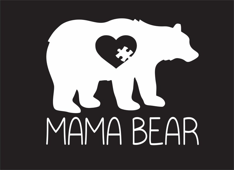 Free Free Mama Bear Autism Svg 159 SVG PNG EPS DXF File