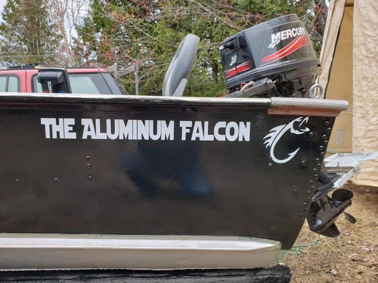 Boat Numbers Boat Vinyl Decals Boat Registration Numbers Etsy Canada