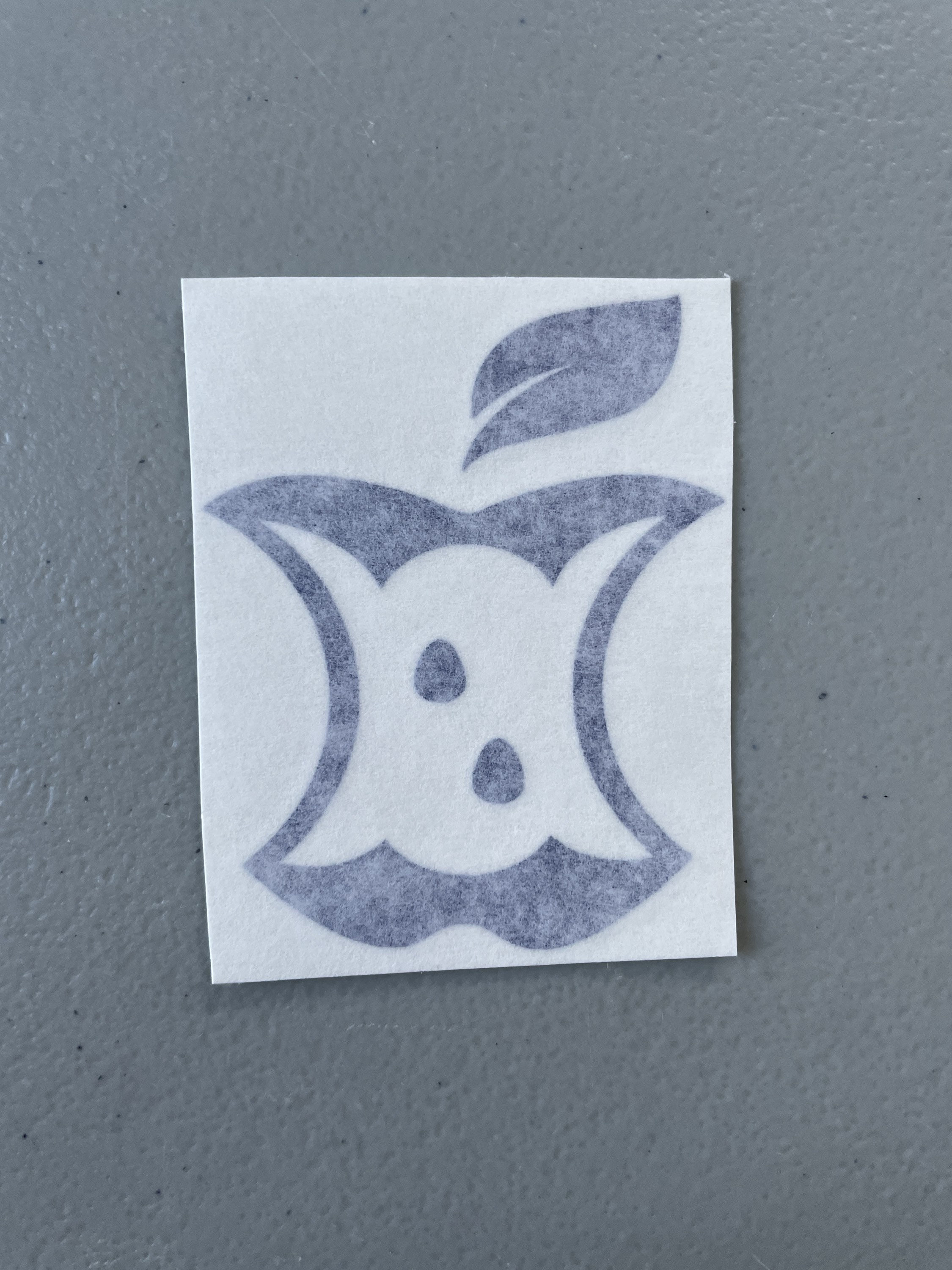 Compost Bin Waterproof Decal | Apple Core Icon Sticker - Etsy