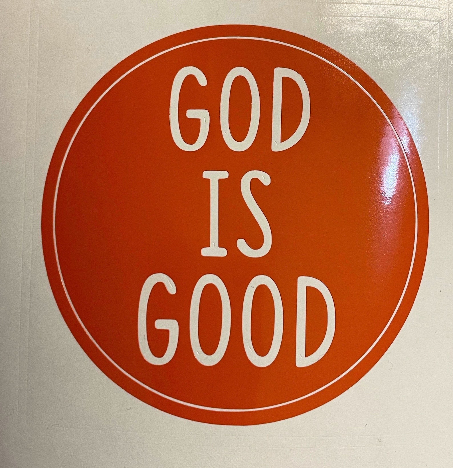 God is good vinyl decal God is good bumper sticker God is Etsy