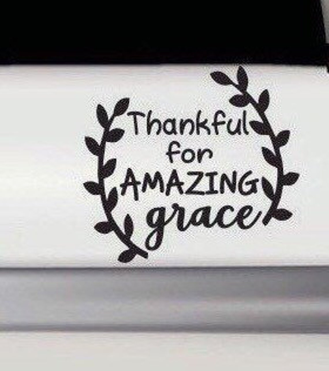 Amazing Grace Bumper Sticker Christian Car Sticker Amazing Etsy