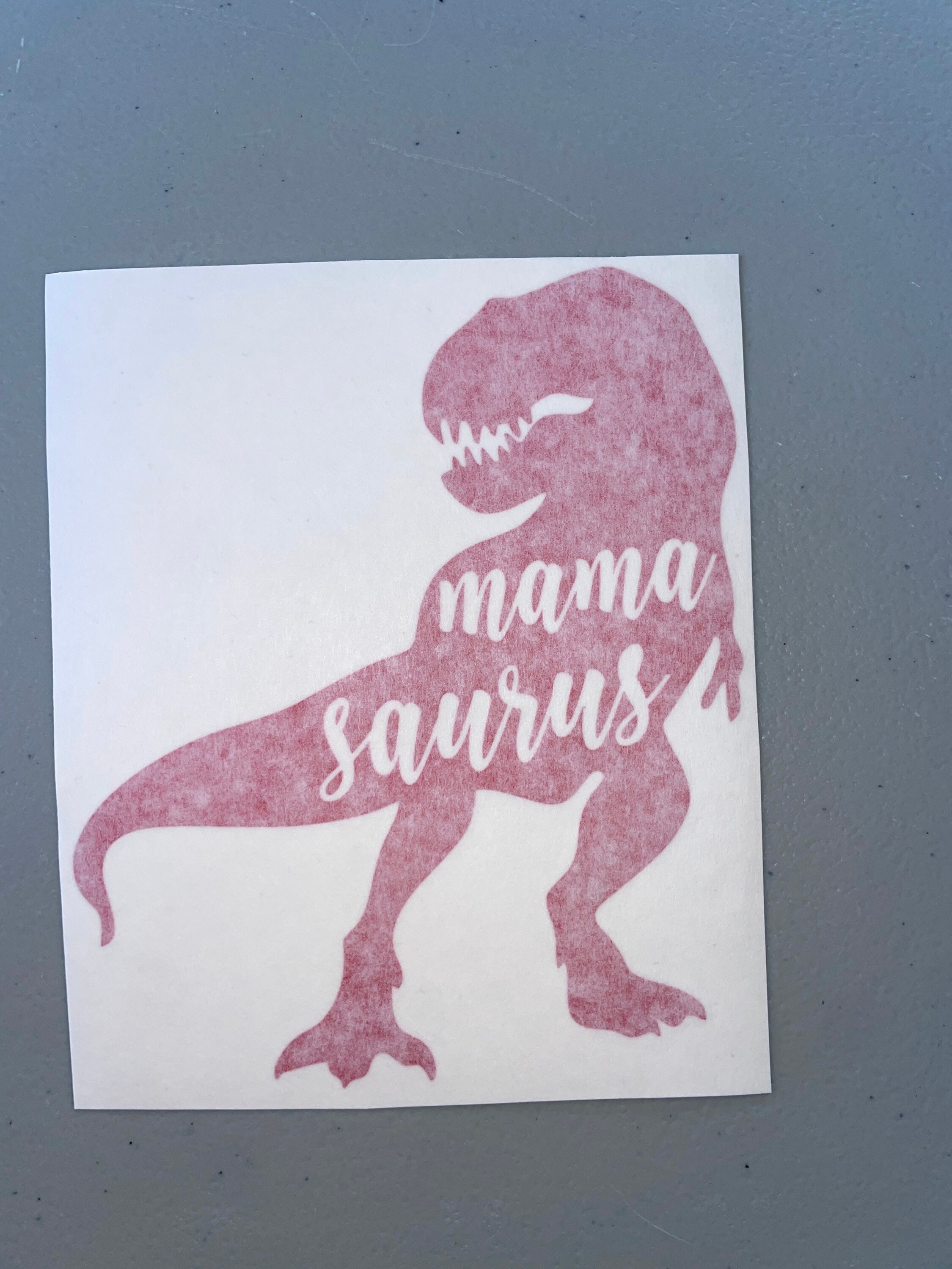Mamasaurus Bumper Sticker | Mamasaurus Vinyl Decal | Mama Saurus Car ...