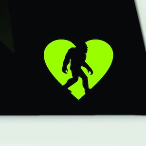 Bigfoot Decal | Bigfoot Sticker | Bigfoot Bumper Sticker | Bigfoot Window Car Truck Sticker | Sasquatch Decal | Yeti Car window Decal