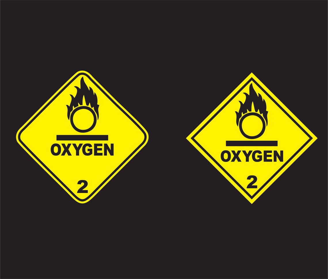 Oxygen vinyl decal oxygen car decal sticker oxygen bumper Etsy