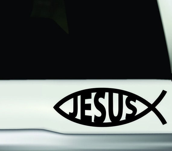 Jesus liebt dich Auto Vinyl Aufkleber Auto Innen-und Außen