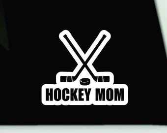 Hockey Mom Bumper Sticker | Hockey Mom Vinyl Decal | Hockey Mom | Hockey Mom |Decal | Hockey Mom Laptop Sticker